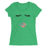 Lips American Ladies T-Shirt