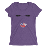 Lips American Ladies T-Shirt