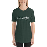 Savage Fancy Font Unisex T-Shirt