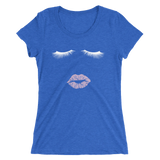 Lips White Ladies T-shirt