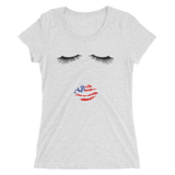 Lips American Ladies T-Shirt