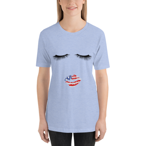 Lips American Unisex T-Shirt