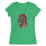 Zombie Unicorn Ladies T-Shirt