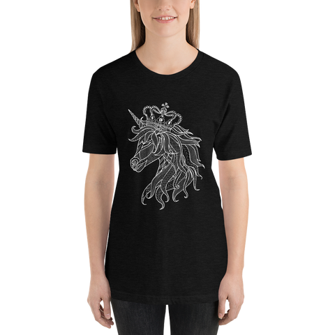 Unicorn Crown Unisex T-Shirt