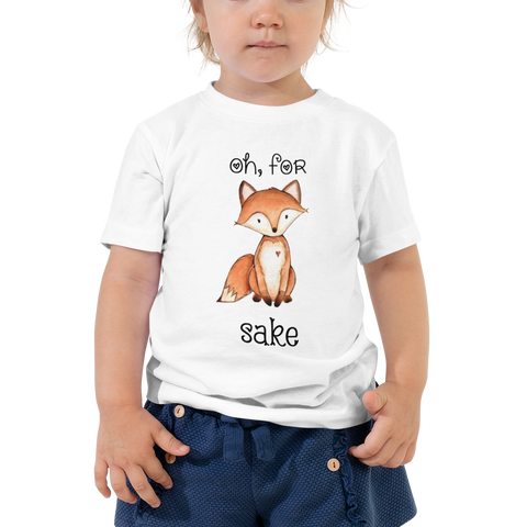 Fox Sake Toddler Short Sleeve Tee