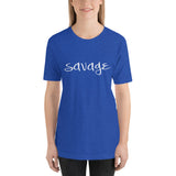Savage Fancy Font Unisex T-Shirt