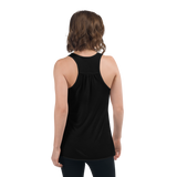 Ride Hard Unicorn Women's Flowy Racerback Tank