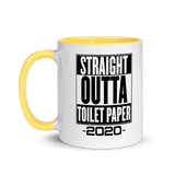 Straight Outta TP Mug with Color Inside