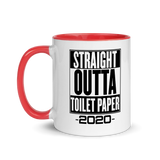 Straight Outta TP Mug with Color Inside