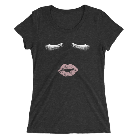 Lips White Ladies T-shirt